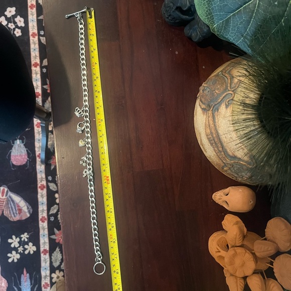 Juicy Couture Silver Charm Chain Necklace - Picture 5 of 5